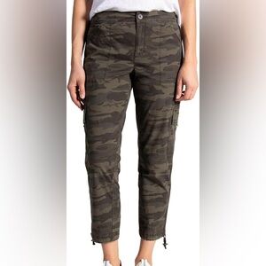 Social standard Sanctuary Camo Cargo Pants in Olive and Black
